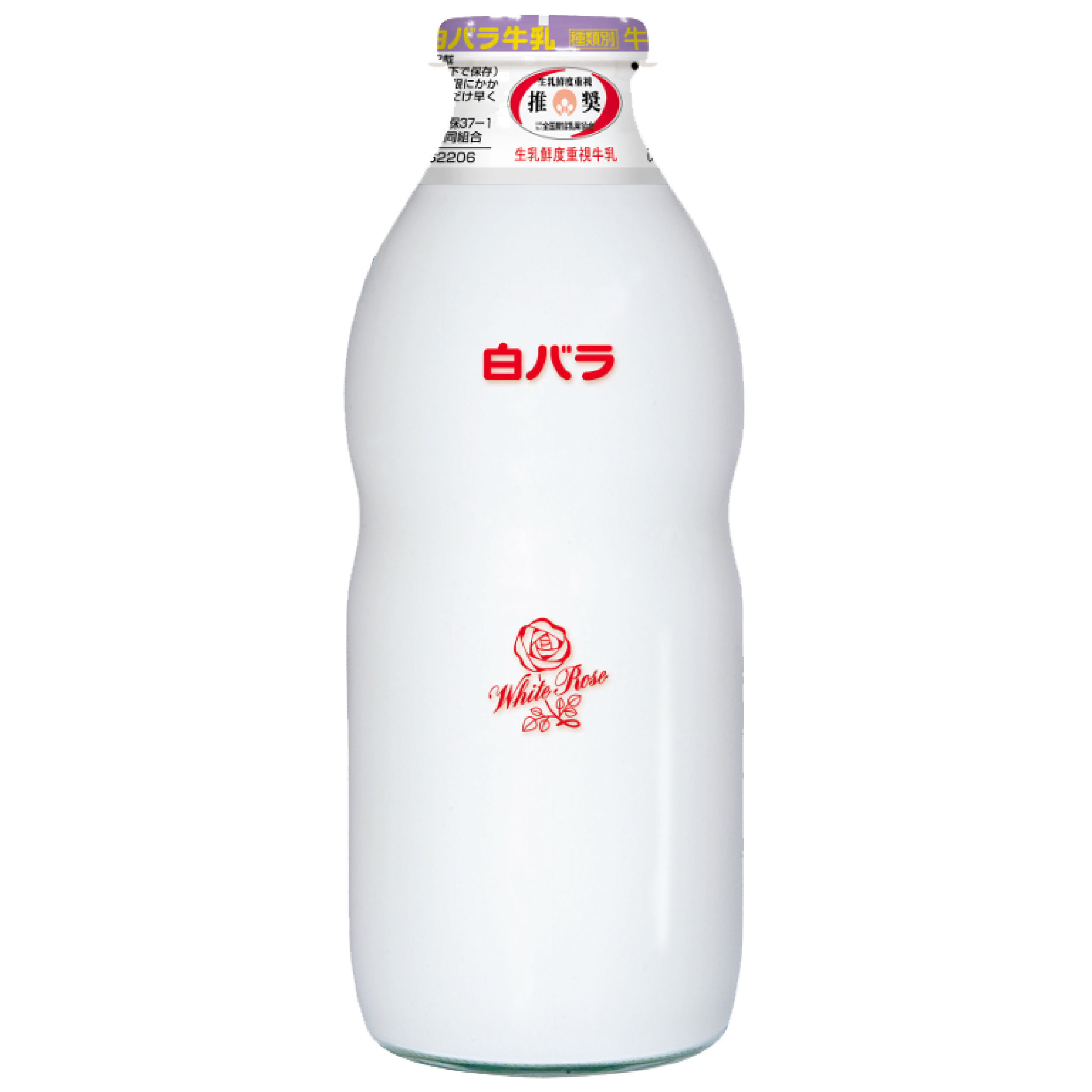 いなみるくSHOP / 特選 白バラ牛乳 900ml